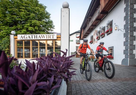 Biker holiday at the Landhotel Agathawirt