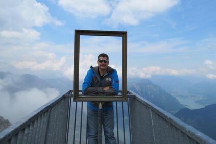 Aussichtsplattform 5 Fingers am Dachstein