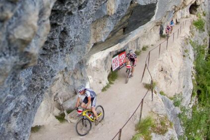 Strecke bei der Mountainbike-Trophy