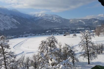 Langlaufen auf der Agatha-loipe