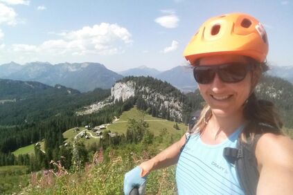 Radtour ums Hütteneck