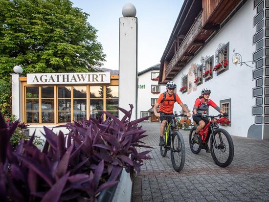 Biker holiday at the Landhotel Agathawirt