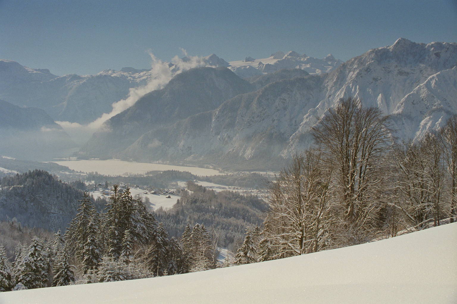 Blick Hallstättersee