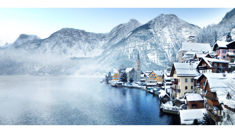 Hallstatt im Winter